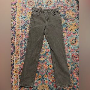 BDG Straight Kick Jeans, Size 26, Black, New without tags